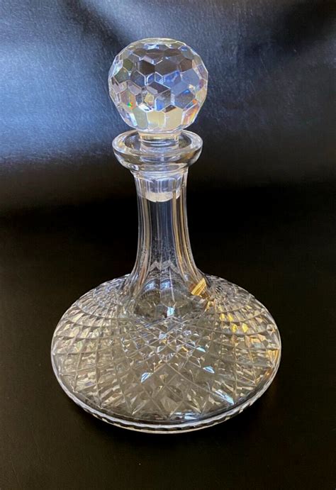 Waterford Crystal Alana Ships Decanter And Stopper 9 34 Ebay