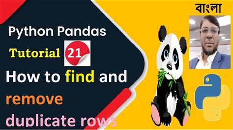 Python Pandas Tutorial 21 How To Find And Remove Duplicate Rows In Pandas Aksadur Bangla