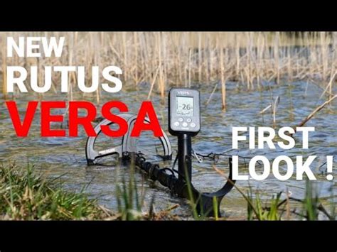 First Look New Rutus Versa Metal Detector Youtube