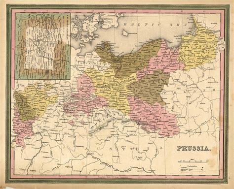 Mitchell ??s 1846 Map of Prussia by Mitchell: (1846) | Art Source International Inc.