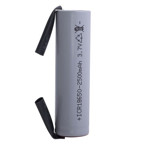 INR18650/25P with stick (contacts) 3.7V 2500mAh 20A (EVE) аккумулятор ...