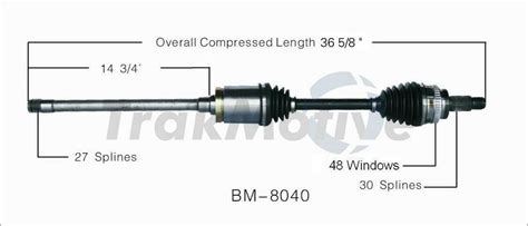 Bmw Cv Axle Shaft Surtrack Bm