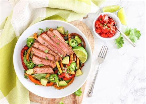 Receta De Ensalada De Fajitas De Res Cocina Facil