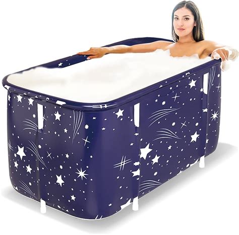 Buy ONEBOOK Portable Bathtub For Adults Foldable Collapsible