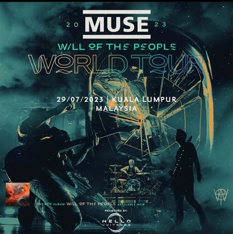 Muse Will Of The People World Tour Tickets Vouchers Event Tickets