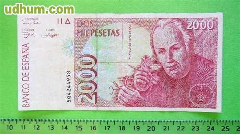 BILLETE ESPAÑA 2 000 DOS MIL PESETAS