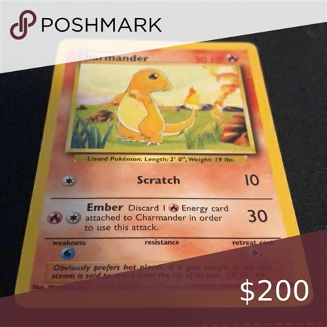 Charmander Pokemon Card