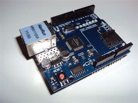 M Dulo De Rede Ethernet Shield W Para Arduino R Em Mercado