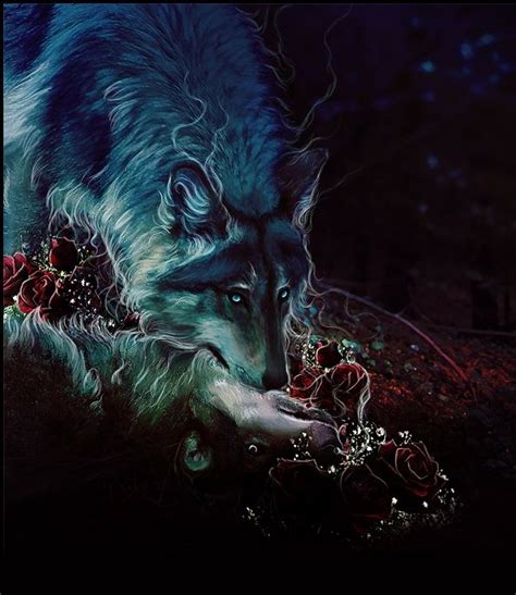 Spirit Wolf Shadow Wolf Wolf Artwork Fantasy Wolf