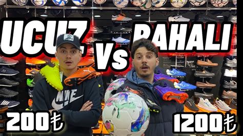 Ucuz Vs Pahali B L M Orj Nal Futbol Malzemeler Youtube