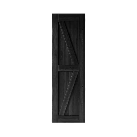 Homacer In X In K Frame Black Solid Natural Pine Wood Panel