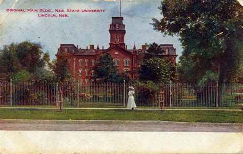 Throwback Thursday: Original main building, Nebraska State University ...