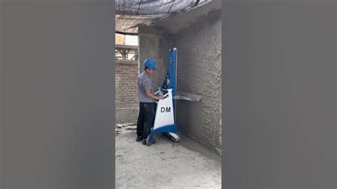 Derutu Automatic Wall Plasterer Plastering Machine Powderwallmachine