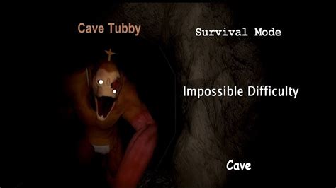 Slendytubbies 3 Survival Mode Cave [impossible Difficulty] Youtube