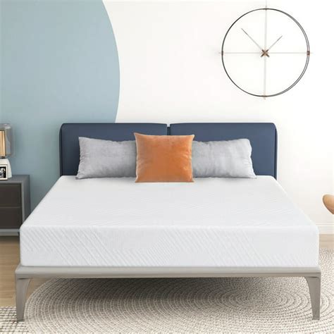 10 Inch Full Size Memory Foam Mattress For Supportive And Pressure Relief