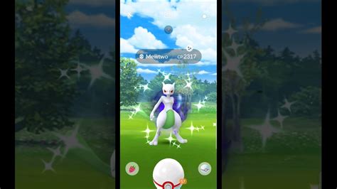 The Epic Shiny Shadow Mewtwo In Pokemon Go Youtube