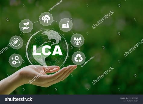 Lca Life Cycle Assessment Concept In Hand Iso Royalty Free Stock