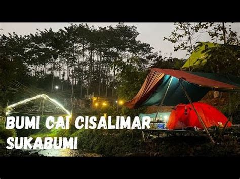 Bumi Cai Cisalimar Camping Pinggir Sungai Fasilitas Lengkap