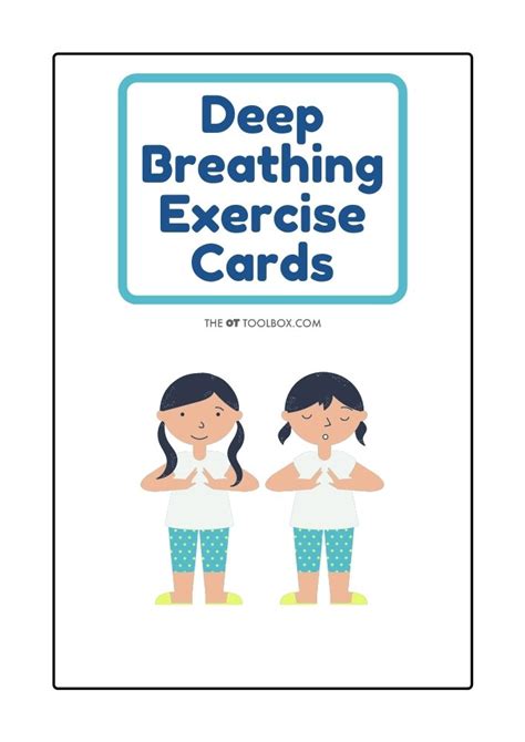 Printable Breathing Exercise Cards