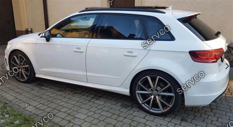 Set Ornamente Laterale Praguri Audi A3 8v S3 Rs3 Sline S Line 2012 2016 Sportback V1 78770361