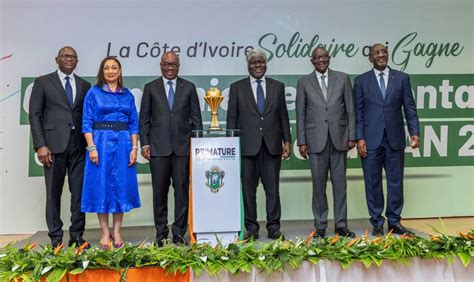 La Pr Sentation Du Troph E De La Coupe Dafrique Des Nations Can Au