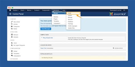 How To Install Joomla Template Extension Step By Step Guide