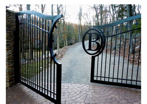 Entrance Gates Driveway Driveway Entrance Landscaping Wrought Iron