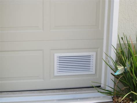 Aluminum Air Intake Garage Door or Wall Vent - Cool My Garage