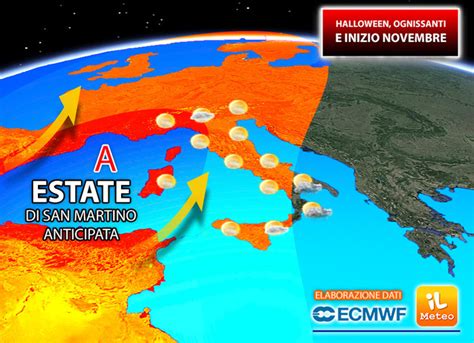 Meteo Halloween Ognissanti E Inizio Novembre Estate Di San Martino