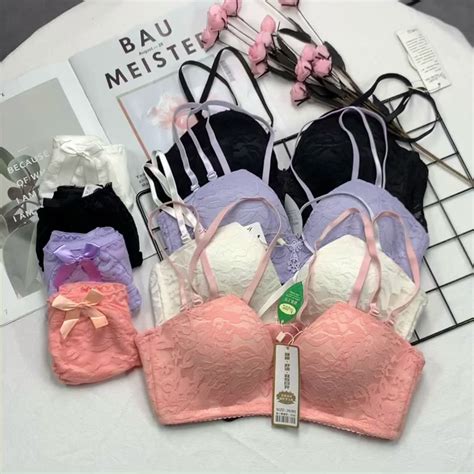 Wholesale Sexy Hot Lace Lady Padded Bra And Panty Set For Women Push Up Bra Panties New Design
