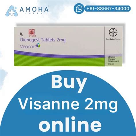 Visanne Dienogest 2mg Tablets At ₹ 2850stripe In Surat Id 2852709769562