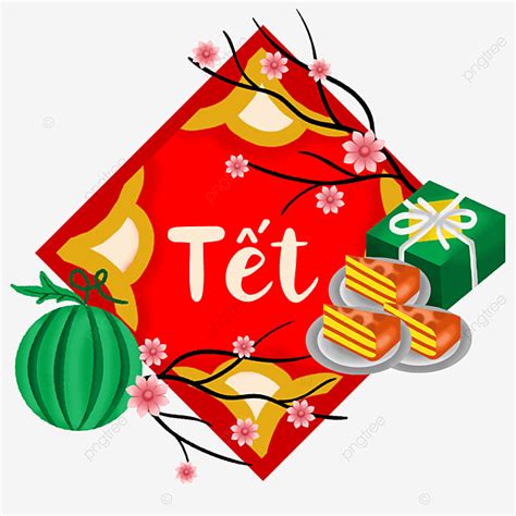 Tet New Year Vector Hd Png Images Realistic Tet Isolated Happy