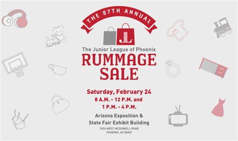 Junior League Of Phoenix 87th Annual Rummage Sale Junior League Of
