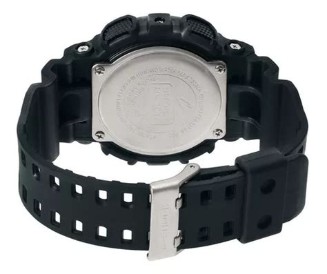 Reloj Pulsera Casio G Shock Ga100 De Cuerpo Color Negro Analógico