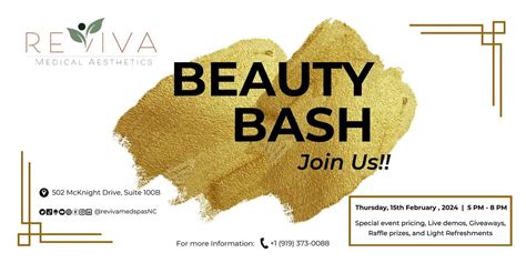 Beauty Bash New Year New You 502 Mcknight Drive Suite 100b