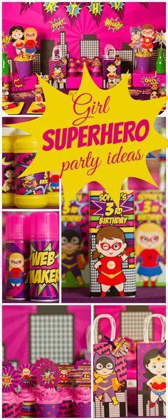 Supergirl Themed Party Supergirl Birthday Party Supergirl Etsy In