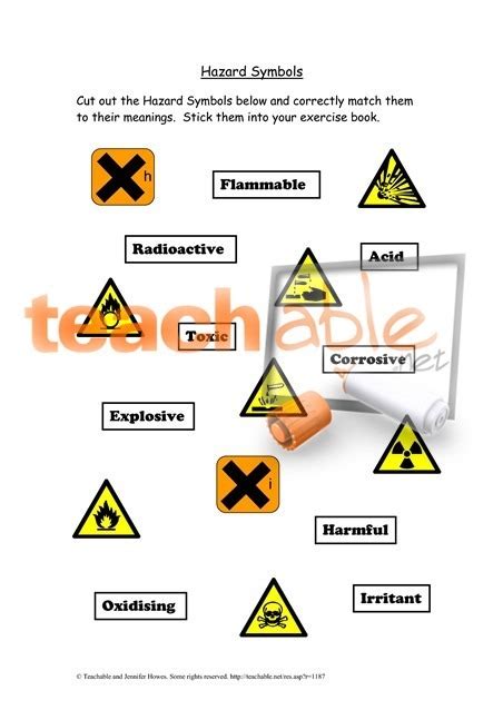 15+ Lab Safety Symbols Worksheet | Free Worksheets Samples