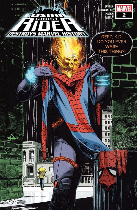 Ghost Rider Vs Spiderman