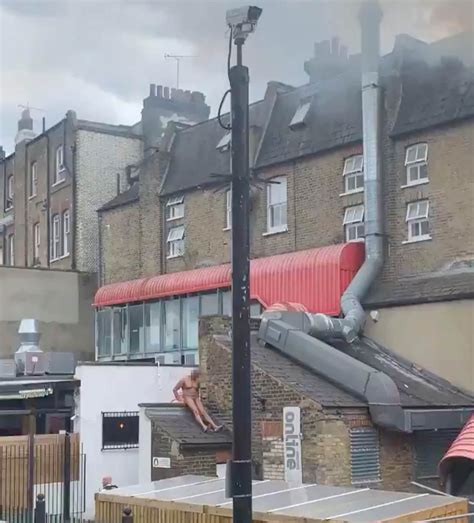 Naked Man Flees House Fire As Female Cop Seriously Injured In Explosion In South London The Sun
