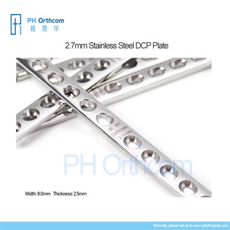 Mm Dynamic Compression Plate Dcp Ph Orthcomveterinary