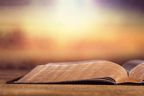 Premium Photo Open Bible And Black Background