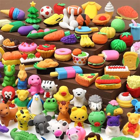 97 Animal Erasers | Omnivorvora