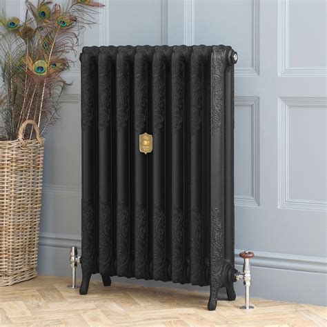 Gietijzeren Radiator Koloms Leisteen Zwart H Cm X Kies De Breedte