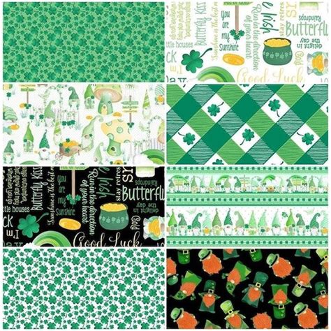 St Patricks Fabric Etsy