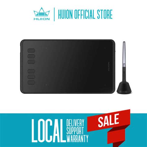 SALE Huion H640P Android Supported, 6.3 x 3.9' Inches, Battery-free Pen ...