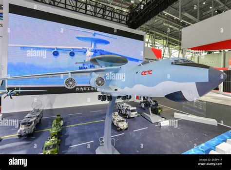 HEFEI, CHINA - SEPTEMBER 21, 2022 - An airborne early warning aircraft ...