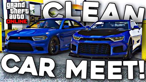 Gta 5 Clean Car Meet Live Ps4 Cruisingcutting Up And More