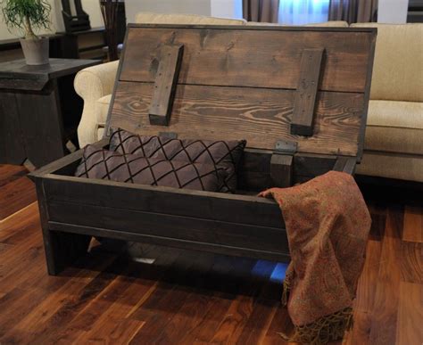 Ideas For Blanket Storage Furniture Reclaimed Coffee Table Coffee