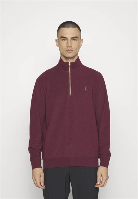 Polo Ralph Lauren Long Sleeve Pullover Sweatshirt Spring Wine