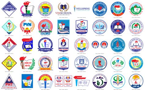 Tải Miễn Phí 50 Mẫu Thiết Kế Logo Trường Thpt Tại Việt Nam